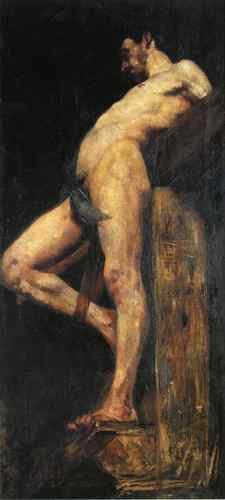 Corinth Lovis Crucified Thief  A4 Photo Print