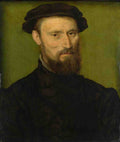 Corneille de Lyon Bust Portrait of a Man A4 Photo Print