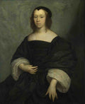 Cornelius Johnson Portrait of a Lady A4 Photo Print