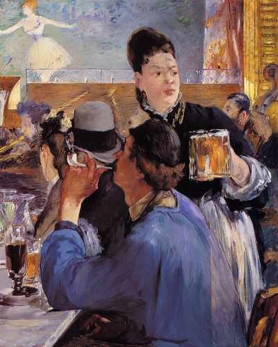 Corner In A Cafe Concert 1878 1879 A4 Photo Print
