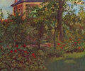 Corner In The Garden Of Bellevue Manet A4 Photo Print