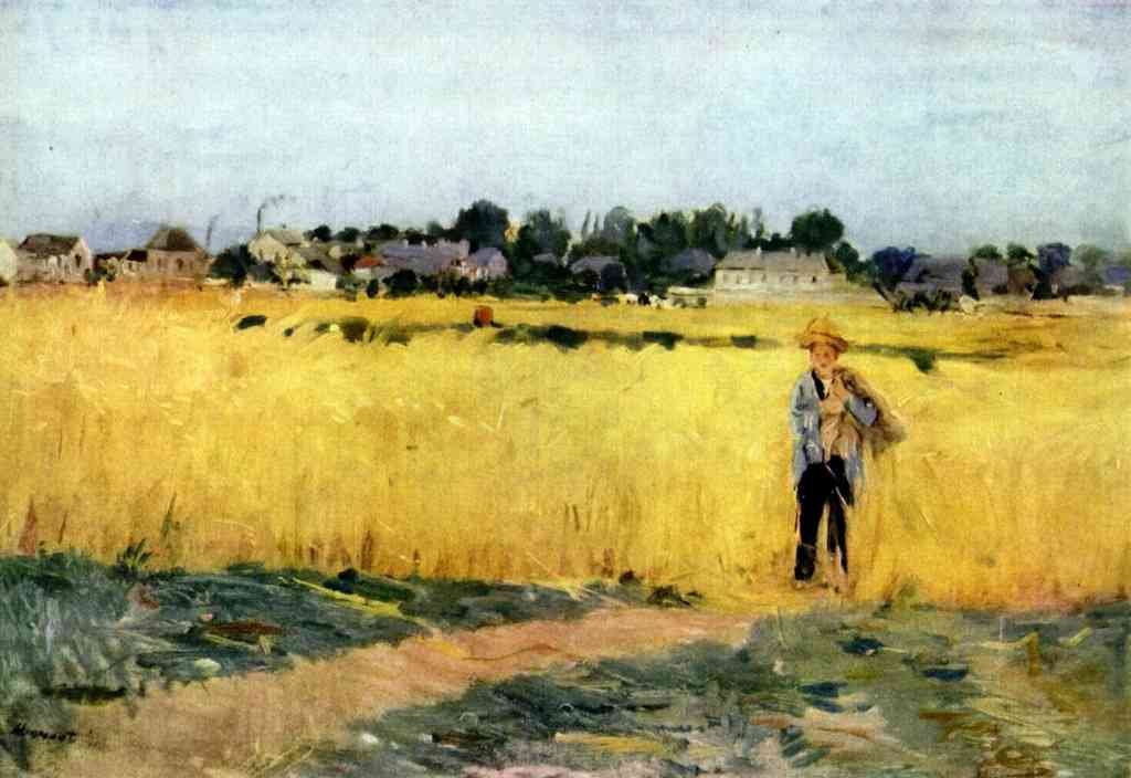 Cornfield Morisot A4 Photo Print