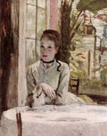 Corot A Woman In An Elegant Interior A4 Photo Print