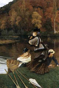 Corot Autumn On The Thames A4 Photo Print