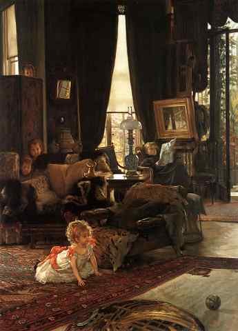 Corot Hide And Seek A4 Photo Print