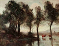 Corot Jean Baptiste Camille 1796 1875 LEtang Corot 1910 A4 Photo Print