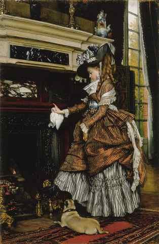 Corot La Cheminee A4 Photo Print