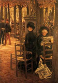 Corot Letter L With Hats A4 Photo Print