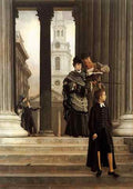 Corot London Visitors A4 Photo Print