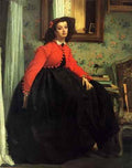 Corot Portrait Of Mlle L L A4 Photo Print