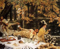 Corot The Picnic A4 Photo Print