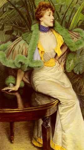 Corot Tissot Corot The Princesse De Broglie A4 Photo Print