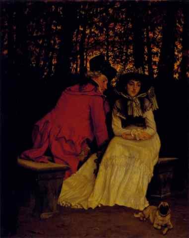 Corot Tissot Corot Unaccepted A4 Photo Print