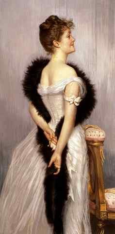 Corot Tissot Corot Vicomtesse De Montmorand A4 Photo Print