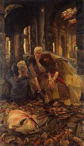 Corot Tissot Inner Voices Christ Consoling The Wanderers A4 Photo Print