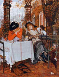 Corot Tissot James Jacques A Luncheon A4 Photo Print