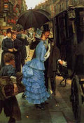 Corot Tissot James Jacques The Bridesmaid A4 Photo Print