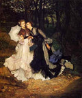 Corot Tissot James Jacques The Confidence Aka The Admission A4 Photo Print