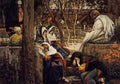 Corot Tissot Jesus At Bethany A4 Photo Print