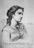 Corot Tissot Louise A4 Photo Print