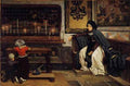 Corot Tissot Marguerite In Church A4 Photo Print