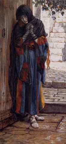 Corot Tissot The Repentant Magdalene A4 Photo Print