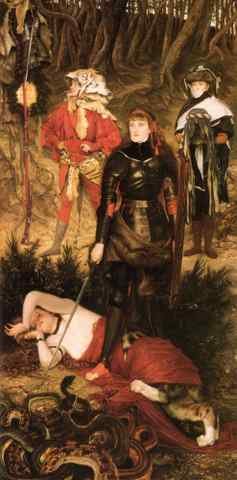 Corot Triumph Of The Will The Challenge A4 Photo Print