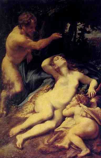 Correggio Antiope A4 Photo Print