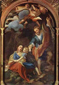 Correggio Madonna Della Scodella A4 Photo Print