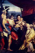 Correggio Madonna Of St Jerome A4 Photo Print