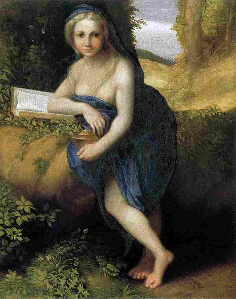 Correggio Maria Maddalena Art A4 Photo Print