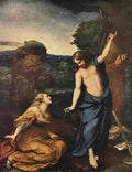 Correggio Noli Me Tangere A4 Photo Print