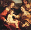 Correggio The Mystic Marriage Of St Catherine 2 A4 Photo Print