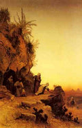 Corrodi Hermann David Salomon The Ambush A4 Photo Print