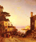 Corrodi Hermann David Solomon Processione A Sorrento A4 Photo Print