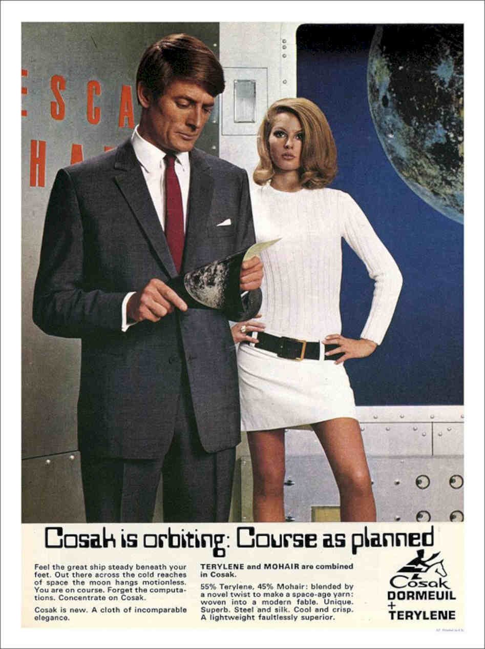 Cosak Is Orbiting Vintage Retro Advert Poster A4 Photo Print