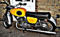 Cossack Plenata Sport motorbike A4 Photo Print