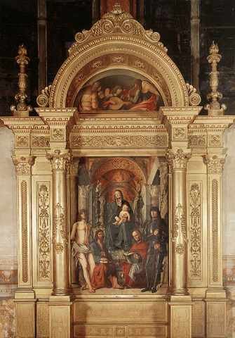 CostLorenzo MadonnAnd Saints A4 Photo Print