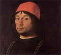 Costa Lorenzo Portrait Of Giovanni Bentivoglio  A4 Photo Print