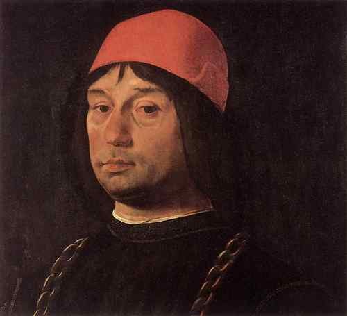 Costa Lorenzo Portrait Of Giovanni Bentivoglio  A4 Photo Print