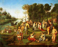 Costa Lorenzo The Garden Of The Peaceful Arts  A4 Photo Print
