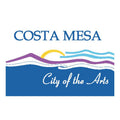 Costamesa City Flag N6563 A4 Photo Print