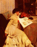 Costantini Virgil The Models Repose Art A4 Photo Print UK