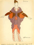 Costume Pavlina Orange Vintage Retro Advert Poster A4 Photo Print