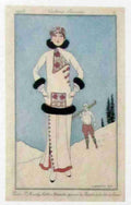 Costumes Parisiens 1913 1914 George Barbier 1 A4 Photo Print