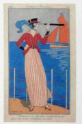 Costumes Parisiens 1913 1914 George Barbier 2 A4 Photo Print