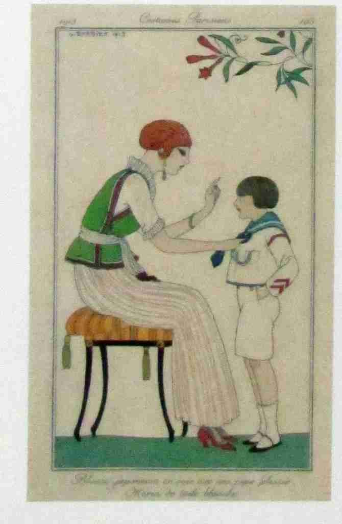 Costumes Parisiens 1913 1914 George Barbier 3 A4 Photo Print