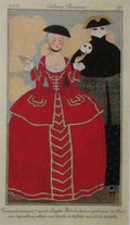 Costumes Parisiens 1913 56 George Barbier A4 Photo Print