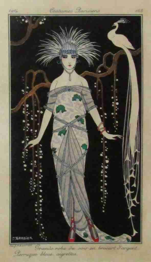 Costumes Parisiens 1914 68 George Barbier A4 Photo Print