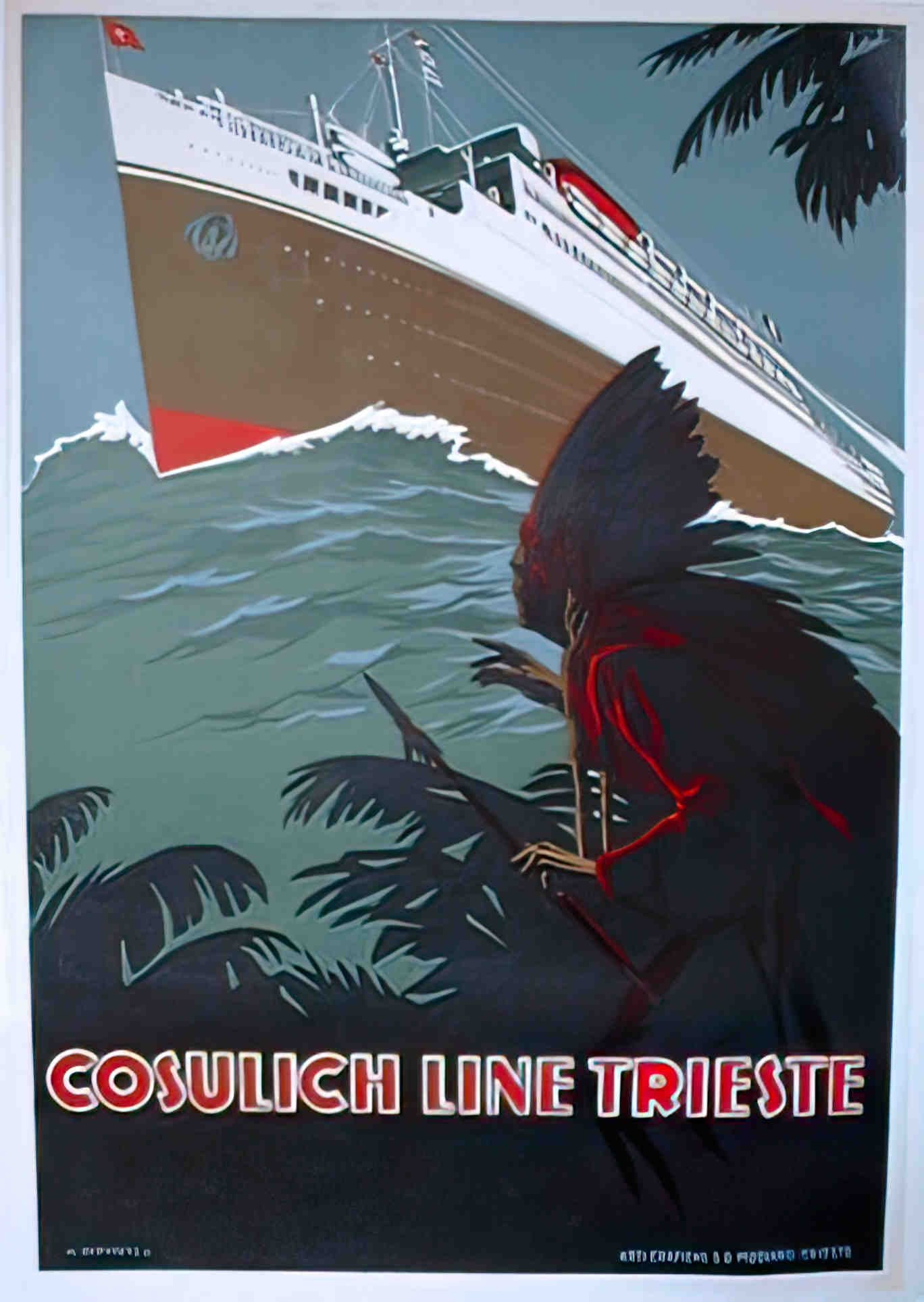 Cosulichline 1 Advert A4 Photo Print